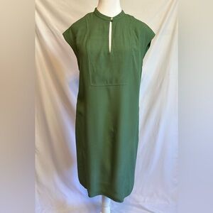 J. Crew Easy Tunic Olive Fern Green Dress